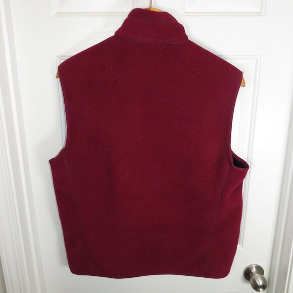 Vintage Men’s Patagonia Synchilla Fleece Full Zip Vest LG True Nature Logo* - Picture 5 of 6